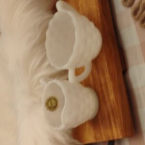 Hazel-Atlas Milk Glass Sugar and Creamer